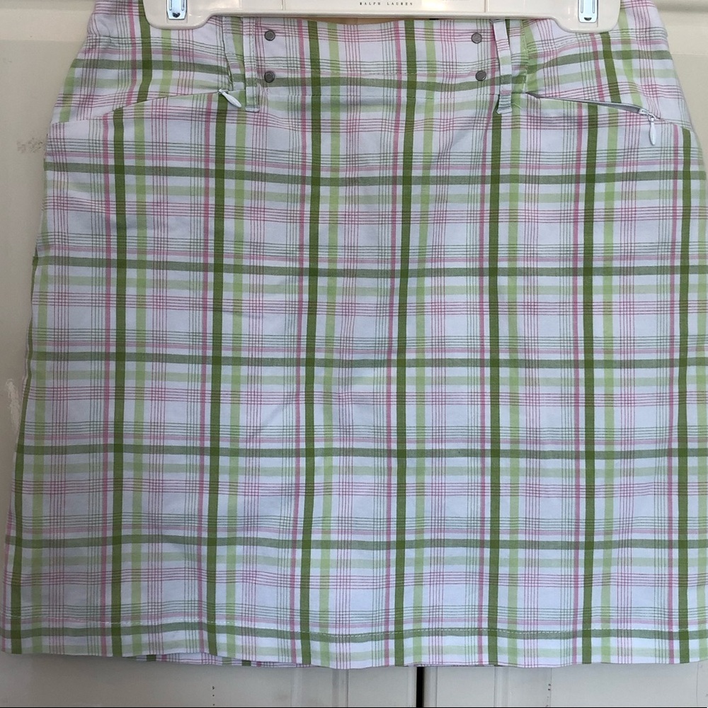 abacus women’s checker pattern skirt Size 36